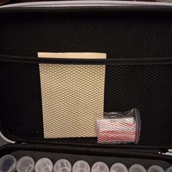 Floral Bird Patterned Diamond Art Storage Case - Picture 3 of 7